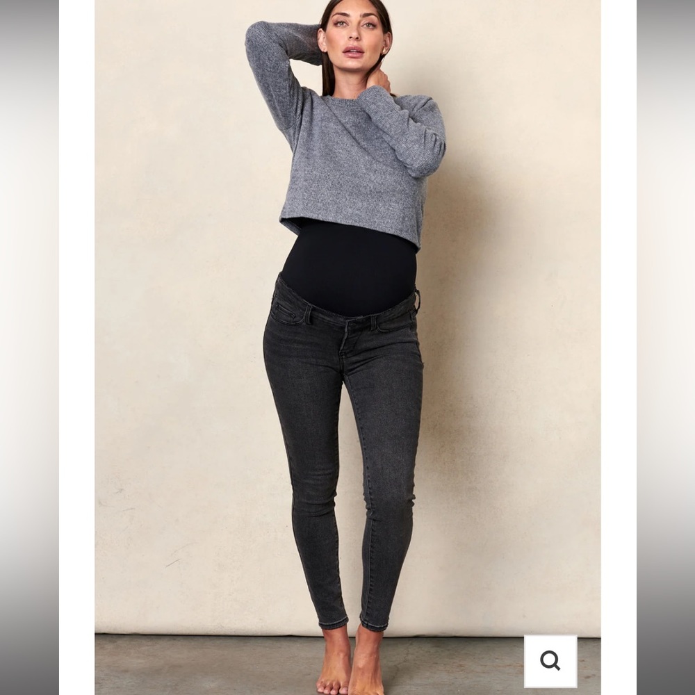 BLANQI Maternity Belly Support Skinny Jeans